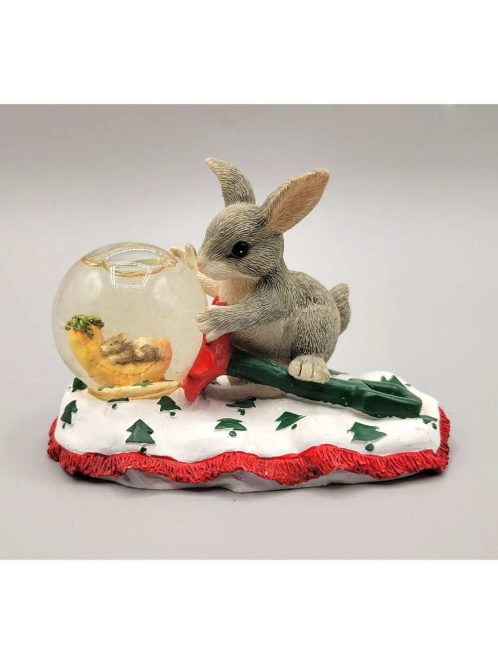 Charming Tails Babys 1st Christmas Water Globe Figurine Mouse 87/475